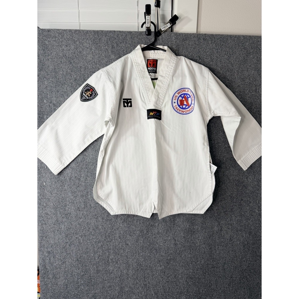 Lot‎ 4 Taekwondo Dobok Uniform Youth MOOTO BEST 120 150cm